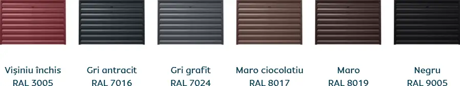 Culori disponibile Caretta X135 - finisaj Fresco Duo