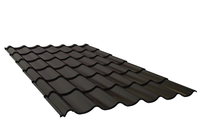 Țiglă metalică Metigla Clas Negru